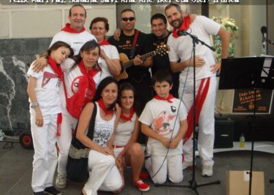 Félix, Mari Paz, Susana, Javi, Ana, ane, Iker eta Oier / Iruñea
